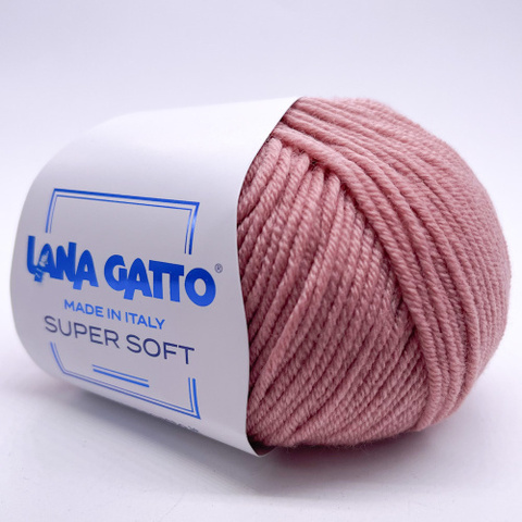 Пряжа Lana Gatto Super Soft 14393 пудра (уп.10 мотков)