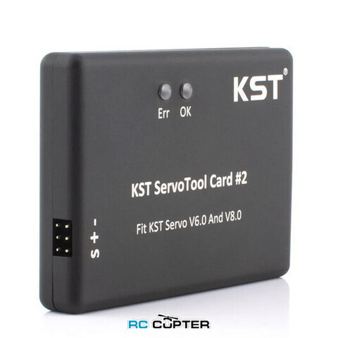 Программатор для сервоприводов KST Servo Programming Tool Card #2 for KST Servos V6.0 & V8.0