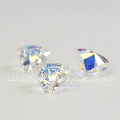 6628 Подвеска Сваровски Треугольник Crystal AB (8 мм)