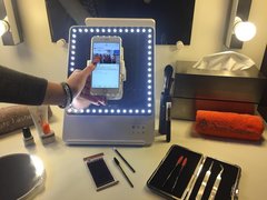 Визажное бьюти-зеркало «Riki Skinny» GLAMCOR