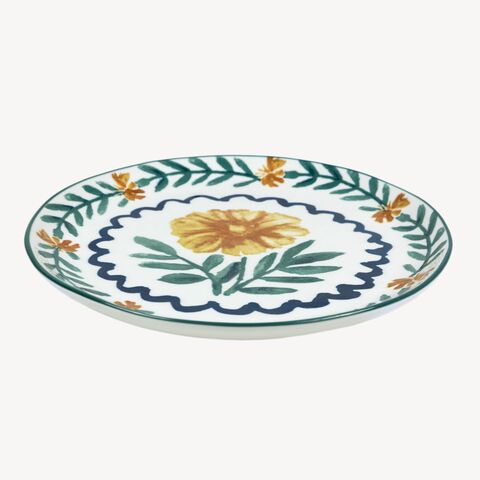 Тарелка плоская 20см Дымов Керамика Луга