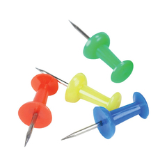 
          Кнопки канцелярские силовые 7 мм, 150 штук, Yizhi-Wang, набор разноцветных кнопок с пластиковой шляпкой