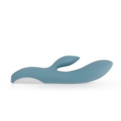 Вибратор с клиторальным стимулятором The Violet Rabbit Vibrator - 20 см. - 