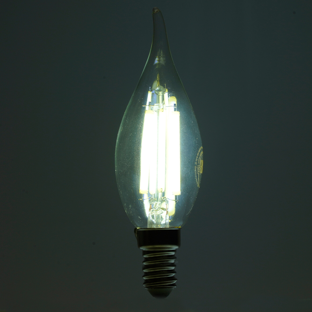 Лампа светодиодная Feron.PRO LB-1218 Свеча на ветру E14 1320LM 8W 175-265V 6400K 51267