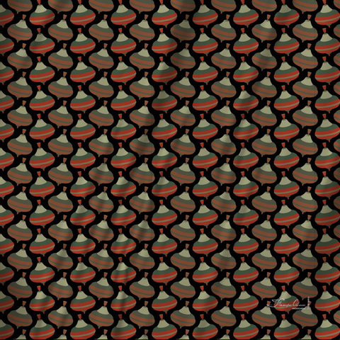 Платок каре 90*90см, ЮЛА на чёрном