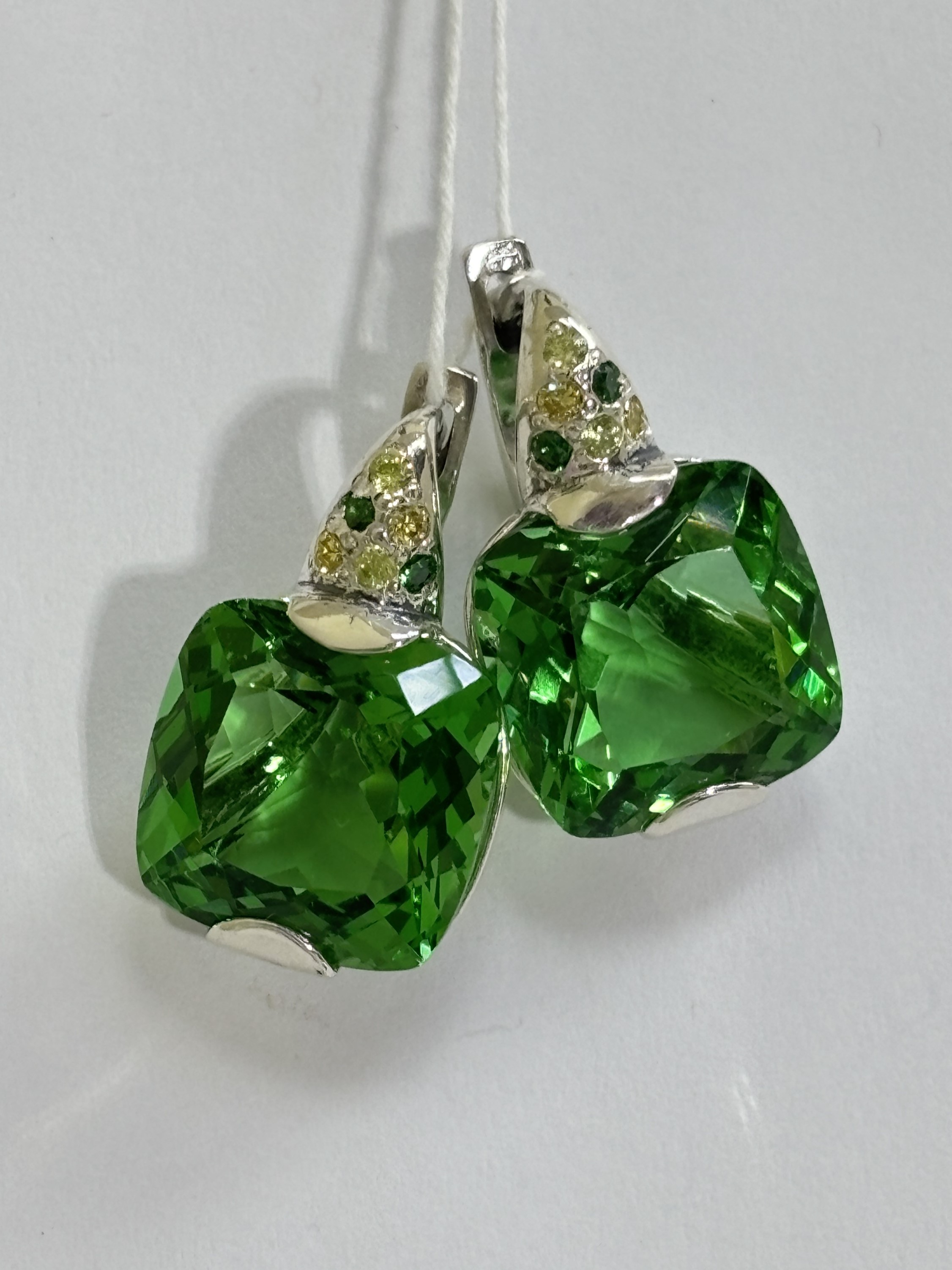 Элегант ( серьги из серебра)