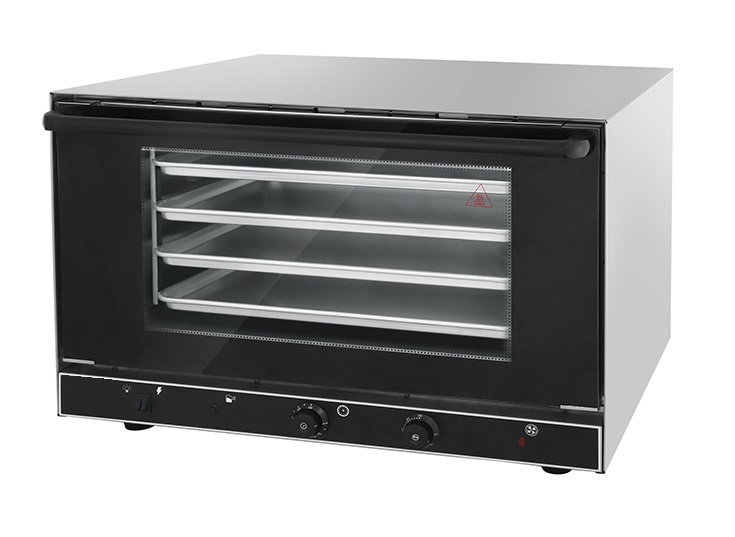 Конвектомат Kocateq YXD 4S 60x40 электрический вместимостью 4 ур. 60*40 см с функцией гриля, с увлажнением, электромеханическая панель