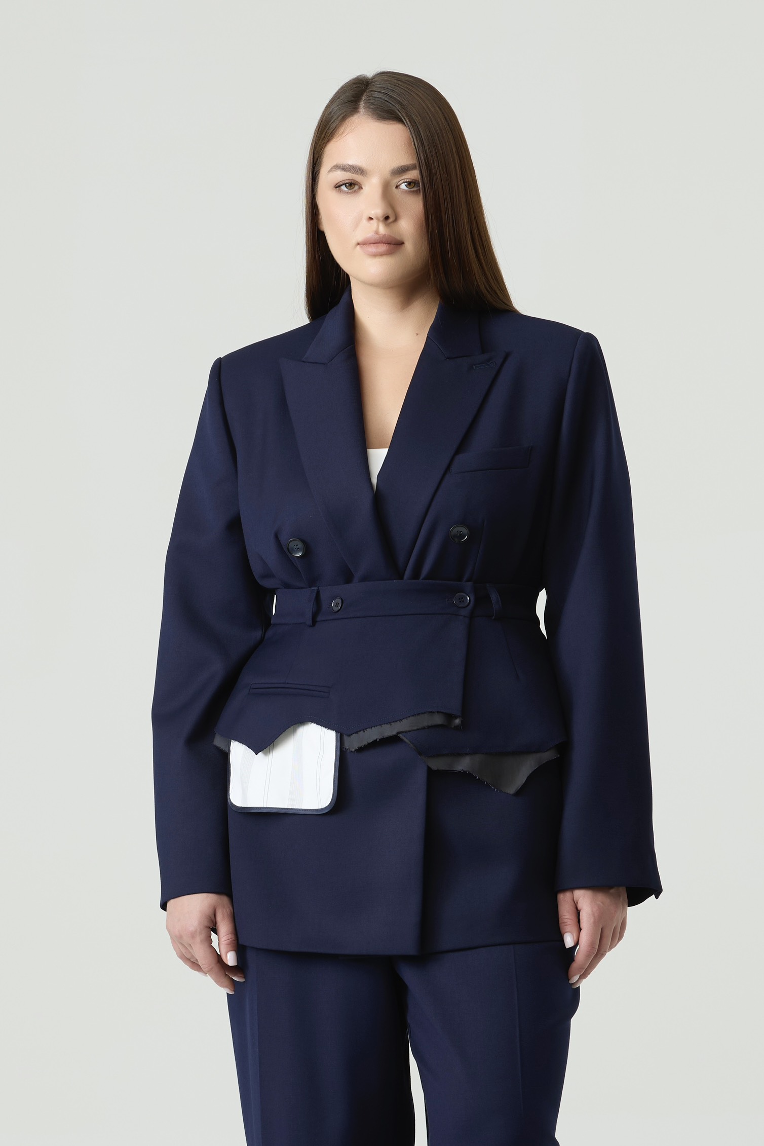 Пояс-баска, темно-синий