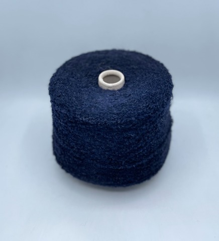 Pecci filati (пр.Италия),art. Spuma melange, 260/100гр, 39% Шерсть, 22% Альпака, 25% Акрил, 13% Полиамид,1% Эластана, цвет-Темно-синий,с проседью. арт.36714