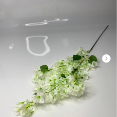 Растение искусственное, Бугенвеллия (Белый), 118 см