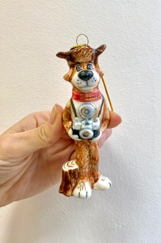 Ёлочная игрушка Пёс Шарик