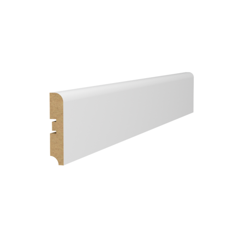 Плинтус МДФ гладкий Эмаль 16х80x2050 (1 шт)