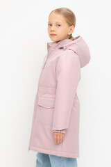 пальто  для девочки  ВК 32152/8 УЗГ
