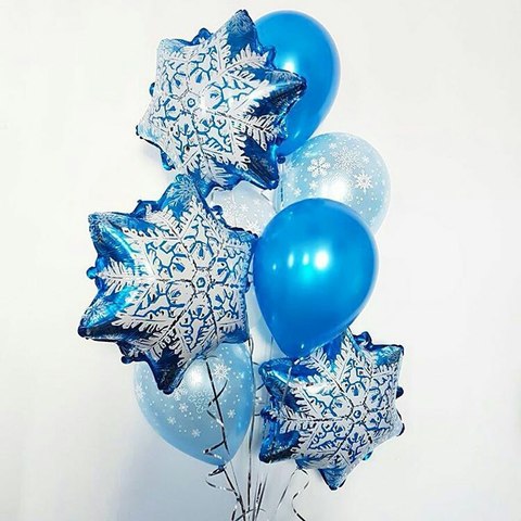 Воздушные шары на Новый год