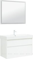 Aquanet 274177 Набор мебели Nova Lite 100 2 ящ. (SLIM SYNERGY) цв. бел. глянец (274177) фото