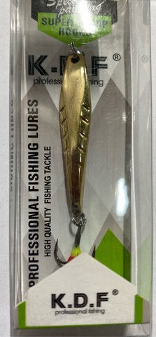 25 Блесна зимняя KDF Bergos 130-8003 6 гр 50 мм цв gold