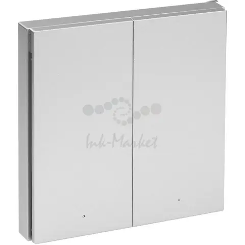 Умный выключатель Aqara H1 EU 2-хкл. серый (WRS-R02GR)