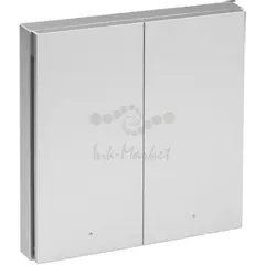 Умный выключатель Aqara H1 EU 2-хкл. серый (WRS-R02GR)