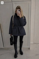 Куртка женская демисезонная "Баланс" серый