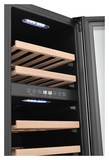 Винный шкаф Zugel ZCWI310DB черный
