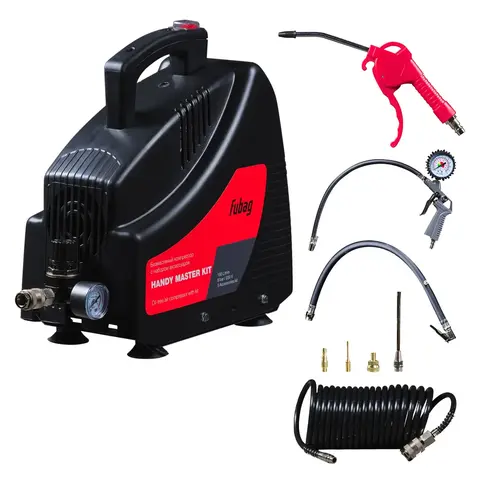 Компрессор безмасляный Fubag HANDY MASTER KIT + 5 предметов