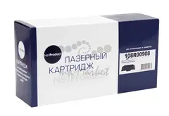 Картридж NetProduct (N-108R00908) для Xerox Phaser 3140/3155/3160, 1,5K