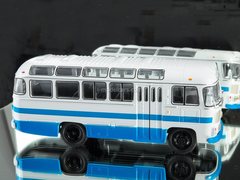 PAZ-672M white-blue 1:43 Modimio Our Buses #7