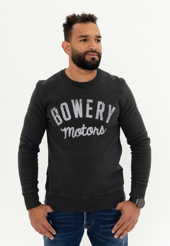 Свитшот Bowery NYC "Bowery Motors" Jet Black