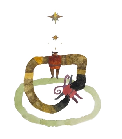 А когда в ресницах заиграл ветер... я возник как невидимость