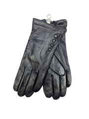 Перчатки. Женские. Материал верха: Кожаные. Подклад: Трикотаж-шерсть.В упаковке 5 шт.