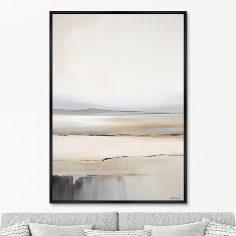 ArtNoMore - Репродукция картины на холсте Landscape collection, Salt lake, No 2, 2024г.