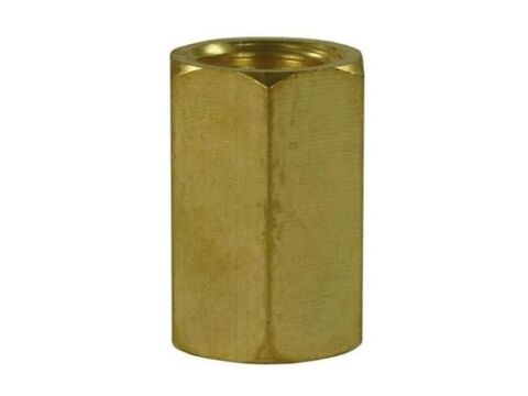 Переходник 1/4внут - 1/4внут, 400bar, латунь (R+M 51830)