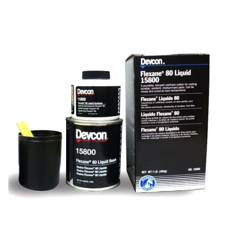 Devcon Flexane Liquid 80 (15800) Девкон Флексан - прочное (ударновязкое) резиновое соединение