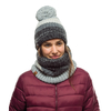 Картинка шапка вязаная Buff Hat Knitted Polar Alina Grey - 2