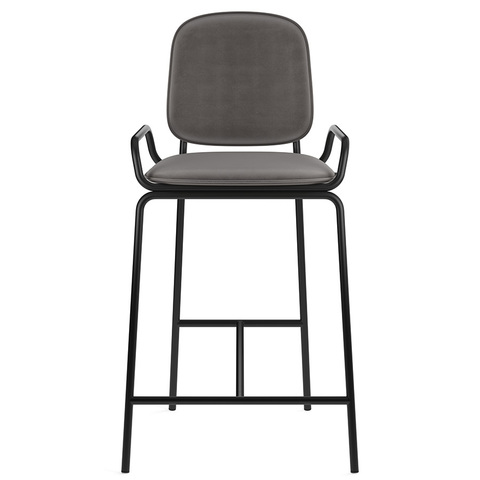 Стул полубарный Latitude Ror 2 Frame черный/серый