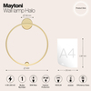 Настенный светильник Maytoni Halo MOD005WL-L22BSK1