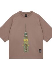 Футболка NORIGAE T-SHIRT бежевая
