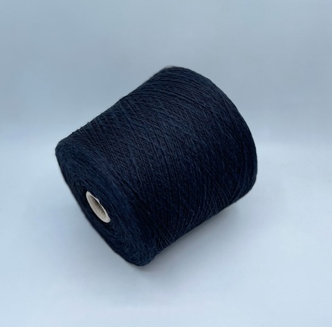 Toscano (пр.Италия),art-Crusca 500м/100гр. 50% Лен , 50% Хлопок, цвет-Черно-синий арт.34388