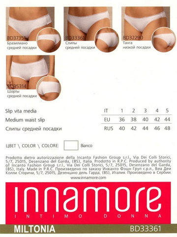 Женские трусы BD 33361 Innamore