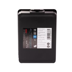 Набор сверл по металлу 1-10мм 19шт DIN338 HSS-R 118° (мет. кейс) Terrax by Ruko A205210