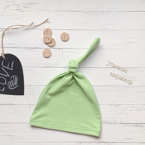 Шапочка "Яркая фисташка"