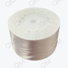 Лента атласная 5 см 25 ярдов (молочная) №042