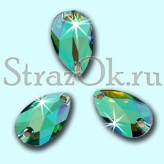 Drop Emerald AB Пришивные акриловые стразы купить в интернет магазине Strazok.ru