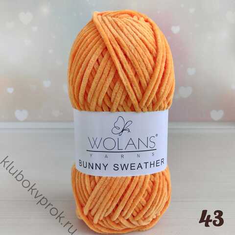 WOLANS BUNNY SWEATHER 300-43, Апельсин