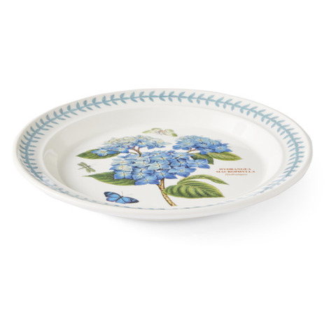 Тарелка обеденная Portmeirion Ботанический сад Летний луг Гортензия 25,5 см, фаянс