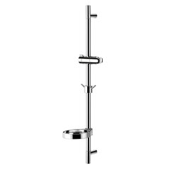 Lemark LM8103C Стойка душевая 68,5 см с круглой мыльницей, хром, блистер фото