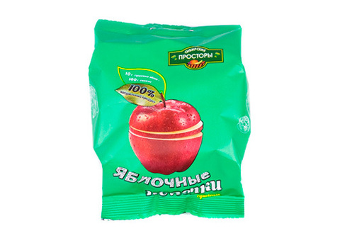 Яблочные колечки Сибирские Просторы, 30г
