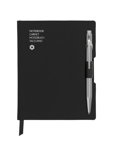 Записная книжка Caran d'Ache Office A6 Black/Grey (8491.452)