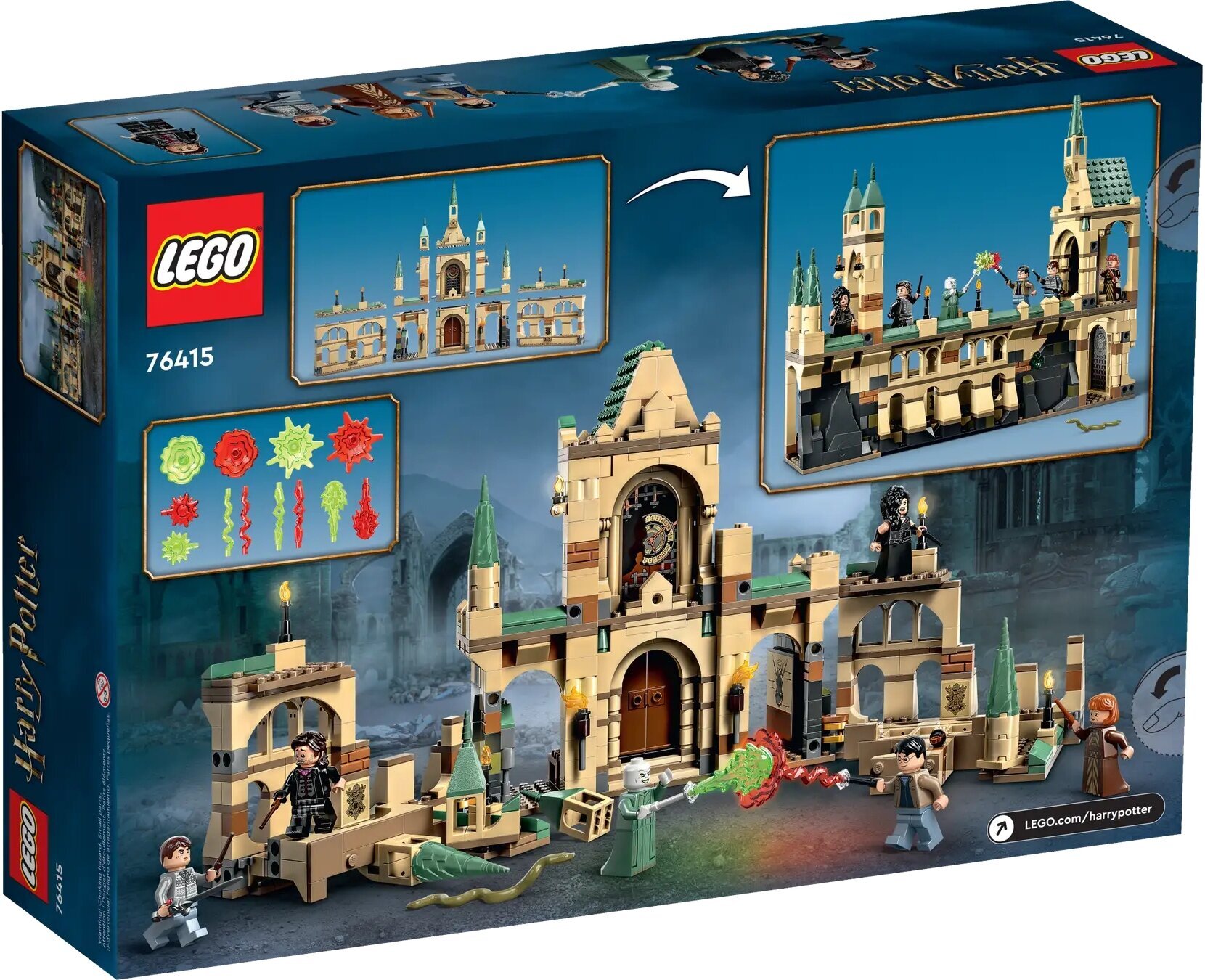 Конструктор LEGO Harry Potter 76415 Битва за Хогвартс 76415 купить в  интернет-магазине Layon.ru