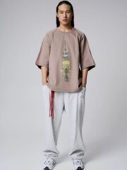 Футболка NORIGAE T-SHIRT бежевая